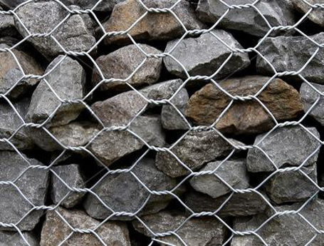 Lead stone cage net